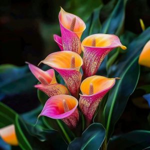 Калла Оникс купить по цене от 450р. в интернет-магазине «Посадика» с доставкой почтой в в Вятские Поляные и по всей России – [изображение №1].